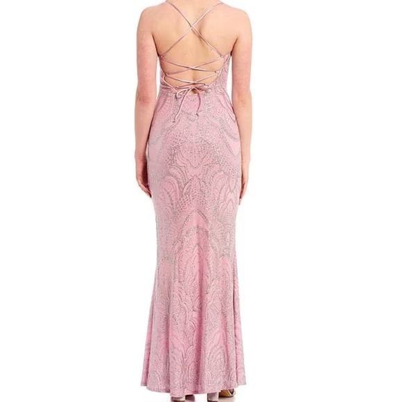 Lavender Prom Dress - Picture 2 of 4